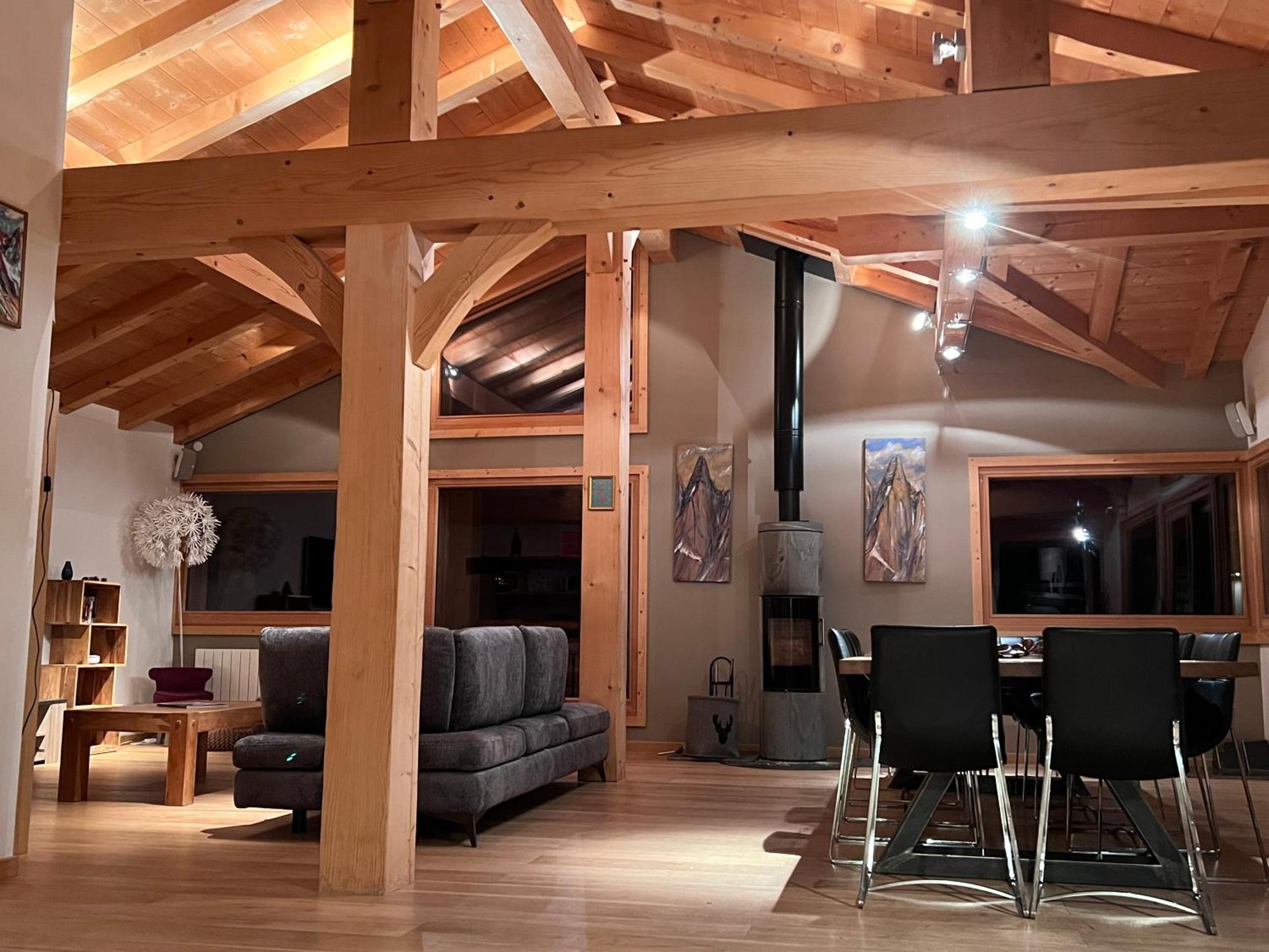 Chalet Isabelle Mountain Lodge 5 Star 5 Bedroom En Suite Sauna Jacuzzi Шамоні Екстер'єр фото